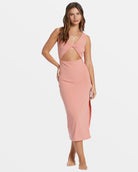 Billabong Take a Look Midi Dress POU M