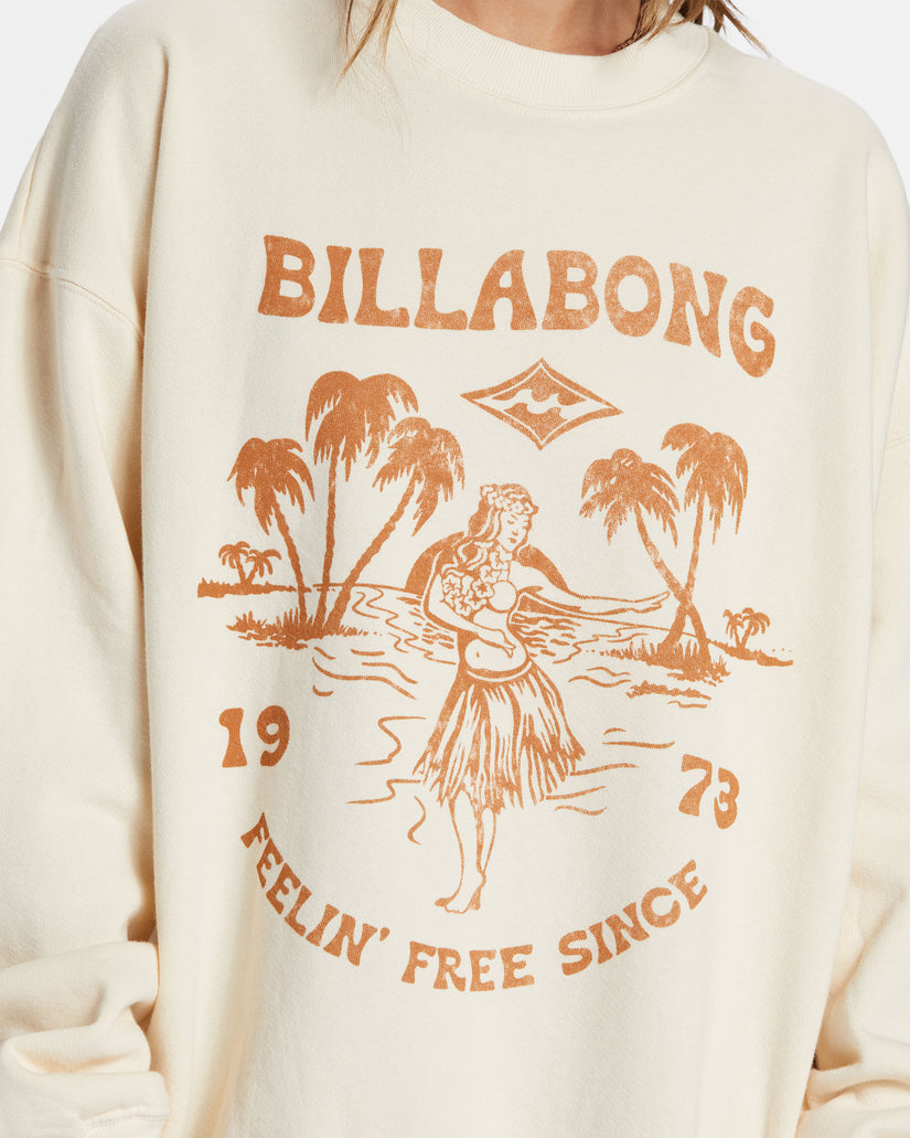 Billabong Ride In Pullover Sweatshirt WCW0 XL/14