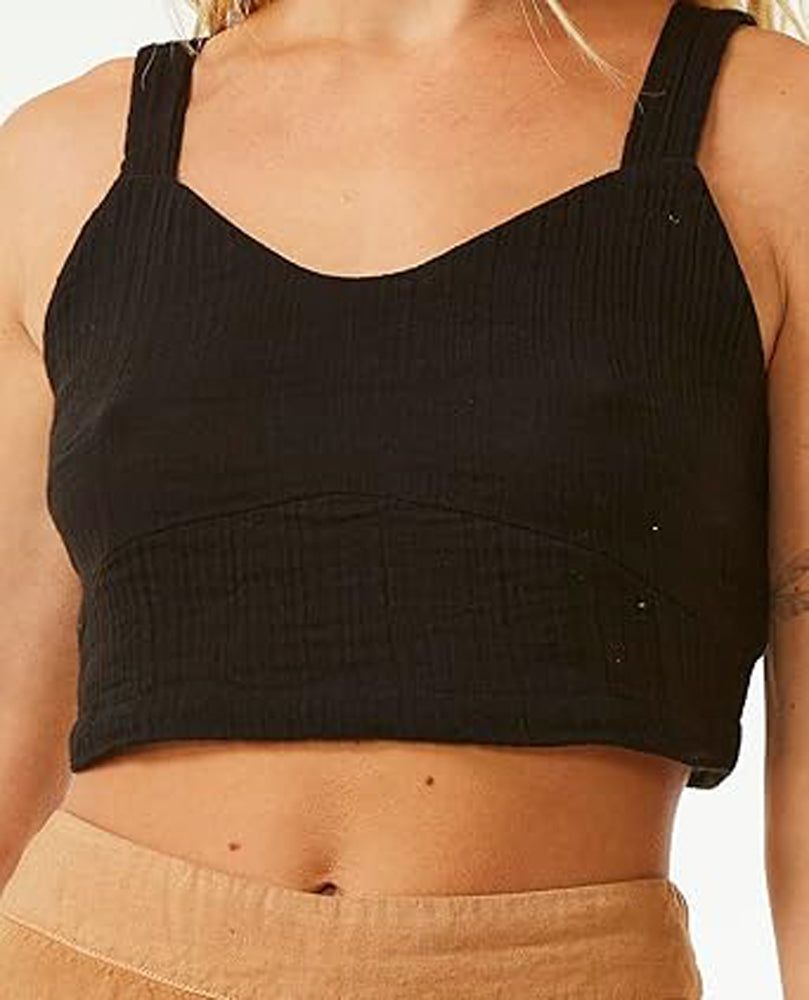 Rip Curl Premium Surf Crop Black L