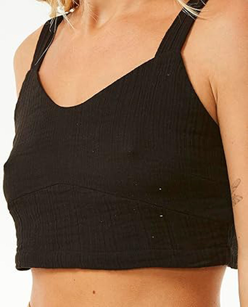 Rip Curl Premium Surf Crop Black L