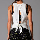 Tavi Tie Back Tank Coconut M