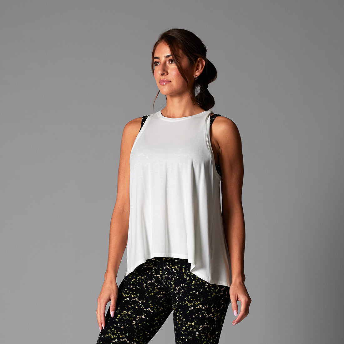 Tavi Tie Back Tank Coconut XS