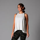 Tavi Tie Back Tank Coconut S