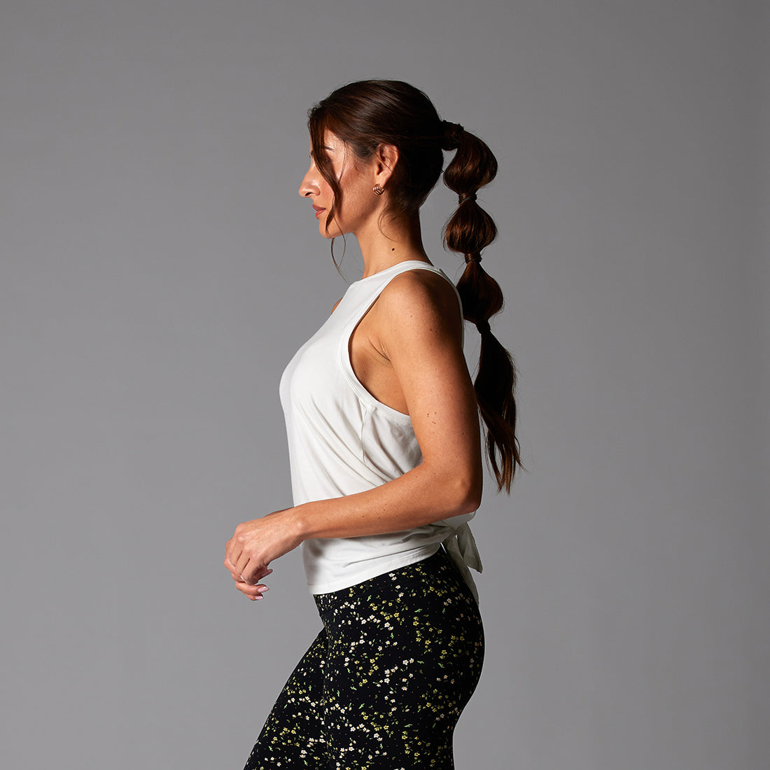 Tavi Tie Back Tank Coconut M