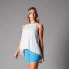 Tavi Tie Back Tank White XS