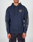 Salty Crew Ahi Mount Hood Fleece NavyHeather L