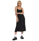 RVCA Cafe Midi Dress BML L