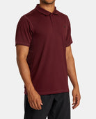 RVCA Sport Vent Polo Shirt PLM L