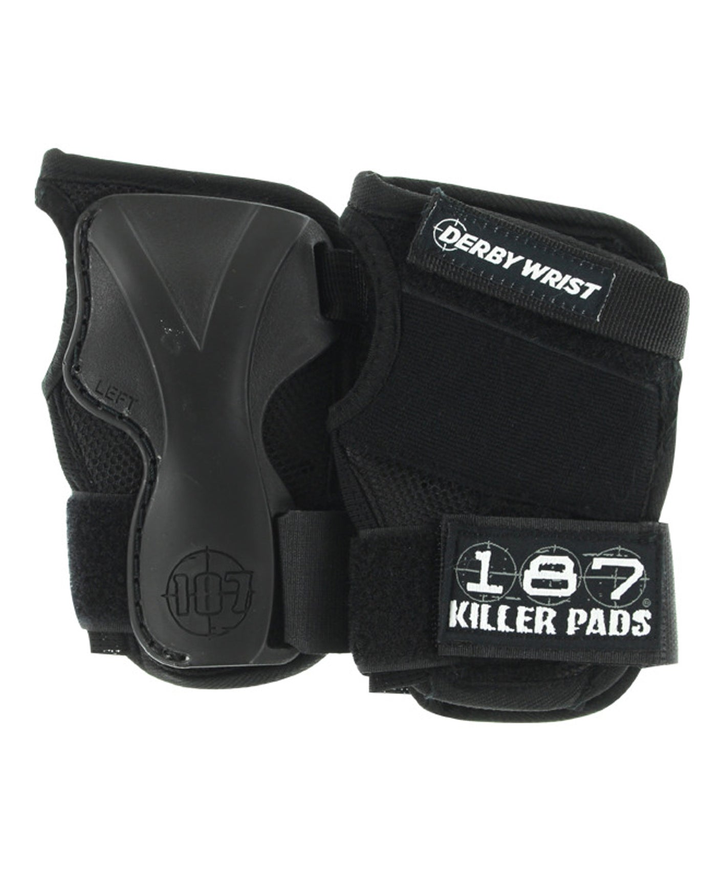 187 Derby Wrist Guards Black XL