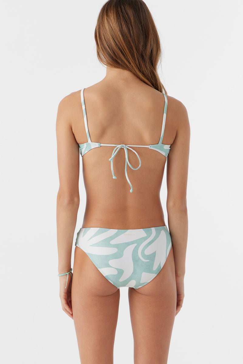 O'Neill Beach Hut Geo Tie Back Bralette Set SLB 7