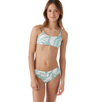 O'Neill Beach Hut Geo Tie Back Bralette Set