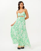 Rip Curl Sun To Sea Maxi Dress 0060-Green S
