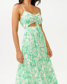 Rip Curl Sun To Sea Maxi Dress 0060-Green XS