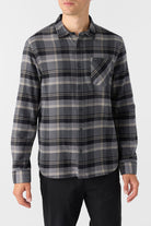 O'Neill Redmond Standard Fit LS Woven GRA L