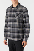 O'Neill Redmond Standard Fit LS Woven GRA S