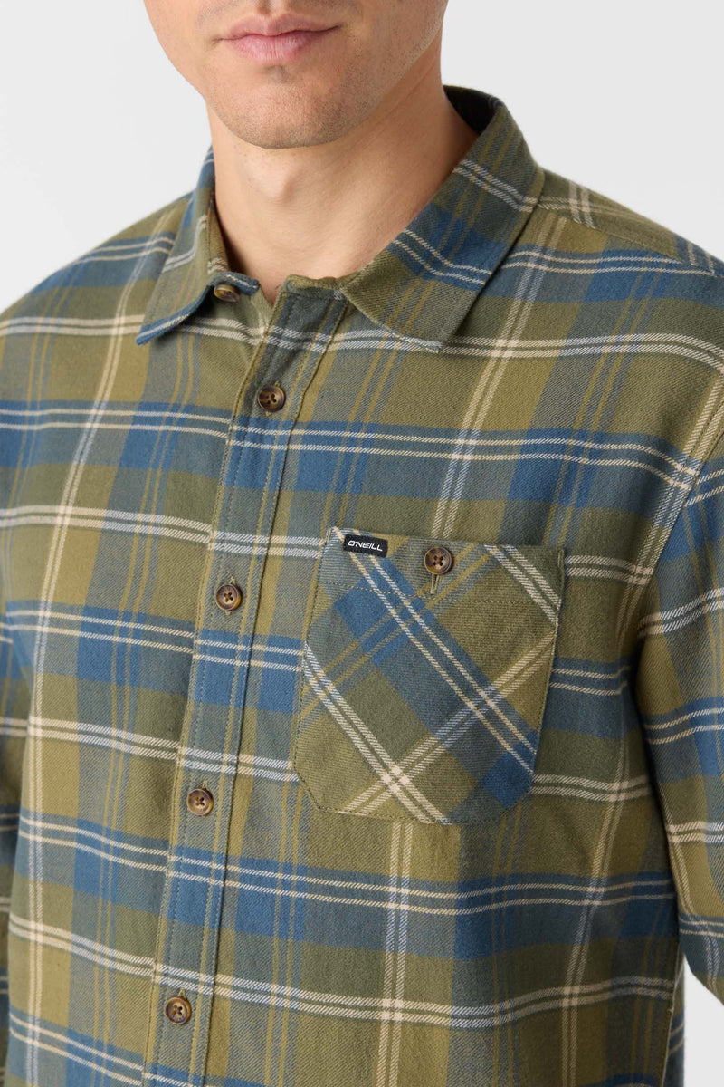 O'Neill Redmond Standard Fit LS Woven DLG S