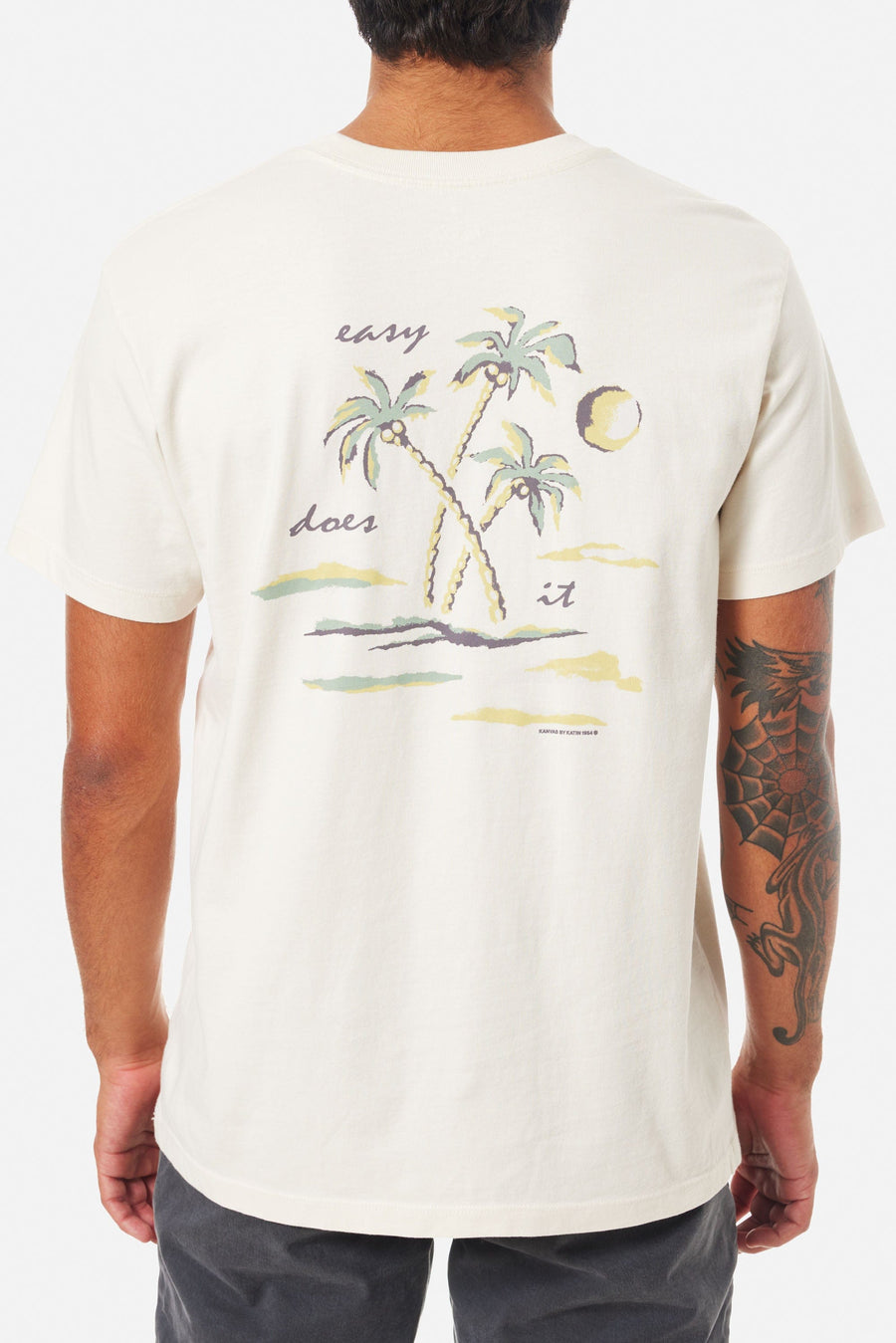 IWS BY KATIN ARUBA TEE VINTAGE  WHITE-VWHT L