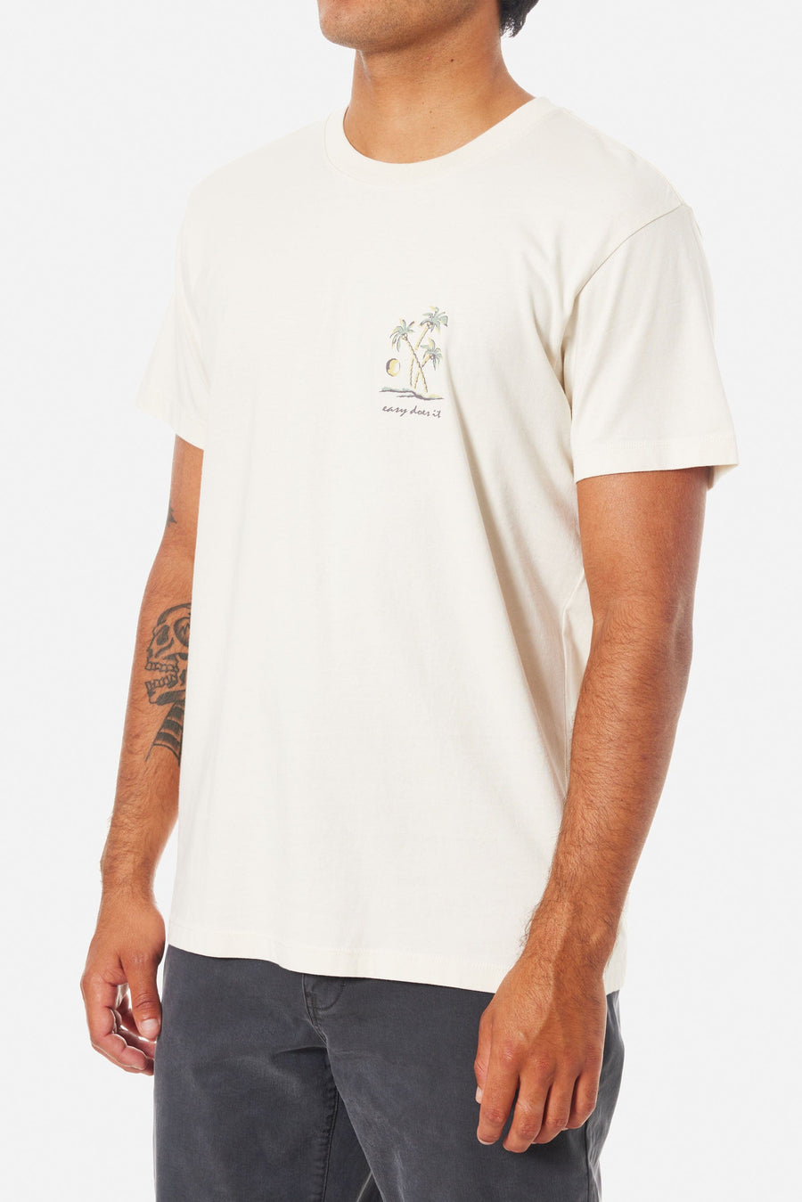 IWS BY KATIN ARUBA TEE VINTAGE  WHITE-VWHT S