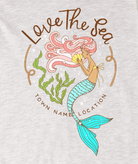 Tank Stream Mermaid Sea Love Girls Tee Delray-SnowMarle 0