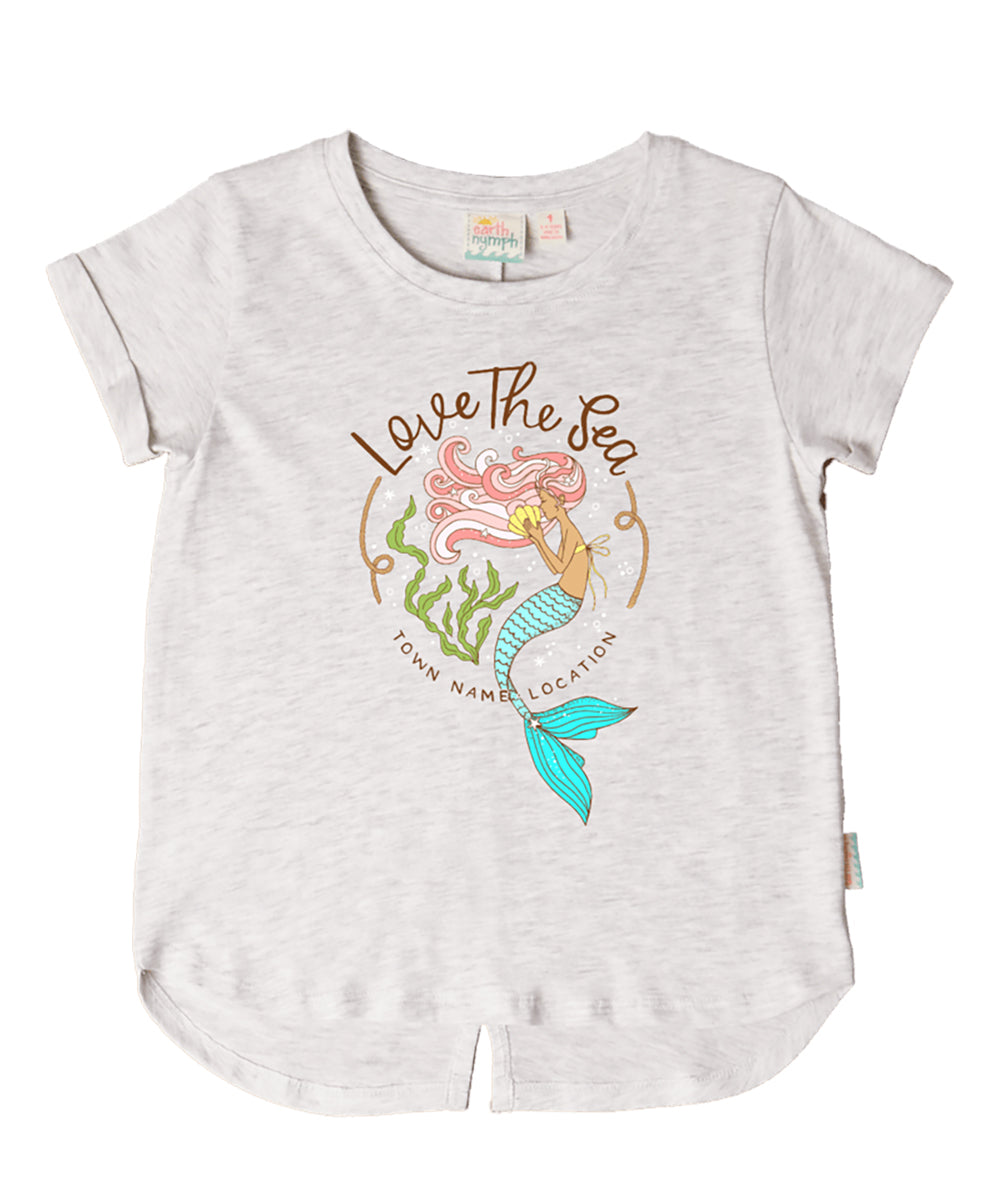 Tank Stream Mermaid Sea Love Girls Tee