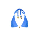 Kulani Kinis HALTER BRALETTE BIKINI TOP BlueBell M