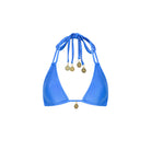 Kulani Kinis HALTER BRALETTE BIKINI TOP BlueBell L