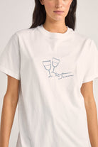 Rhythm Vino Boyfriend Tee WHT-White S