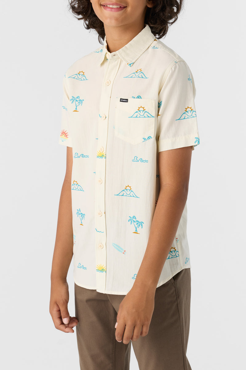O'Neill Oasis Eco SS Woven CRM2 L