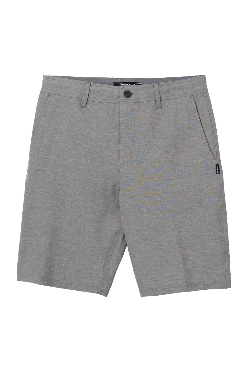 O'Neill Boys Reserve Light Check Shorts GRA 27