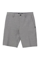 O'Neill Boys Reserve Light Check Shorts GRA 25