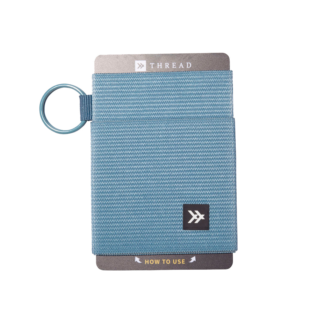 Thread Wallets Elastic Wallet Light Blue OneSize
