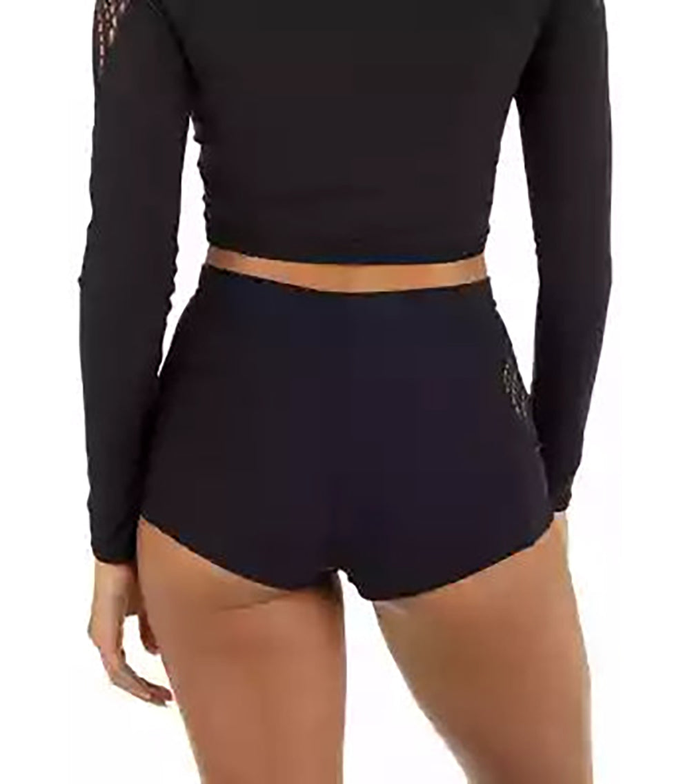 Hurley Shadow Palm Retro Swim Short Black XS