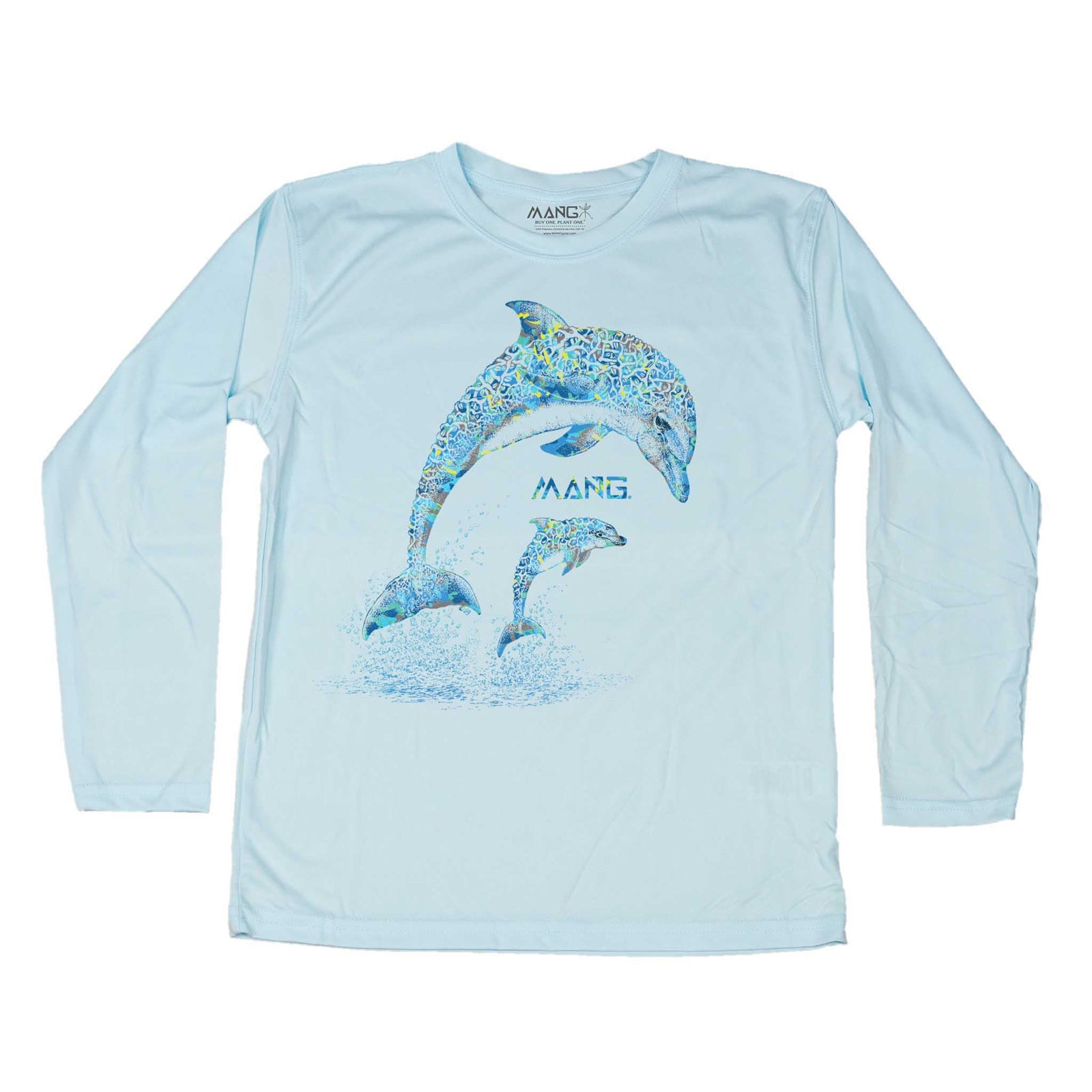 MANG Dolphin Youth LS Lycra  ArcticBlue 5