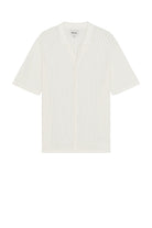 Rhythm Knit Button Down Polo NAT-Natural 1S
