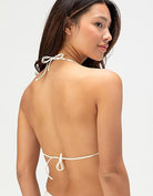 Rip Curl San Carlos Broderie Triangle Bikini Top 3021-Bone S