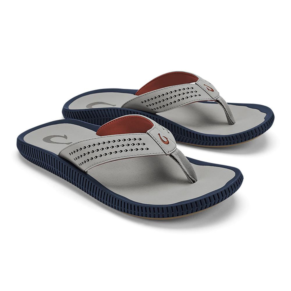 Olukai Ulele Mens Sandal AUAU-Ash-Ash 8