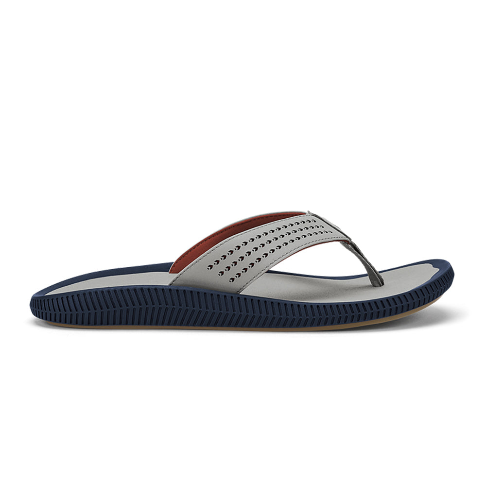 Olukai Ulele Mens Sandal AUAU-Ash-Ash 12