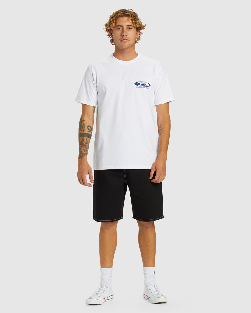 Quiksilver Orbital Oversized SS Tee WBB0 S