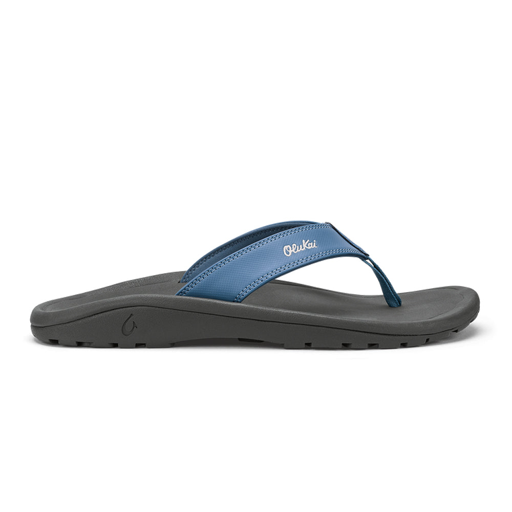 Olukai Ohana Mens Sandal BFRK-Blue Fog-Rock 10