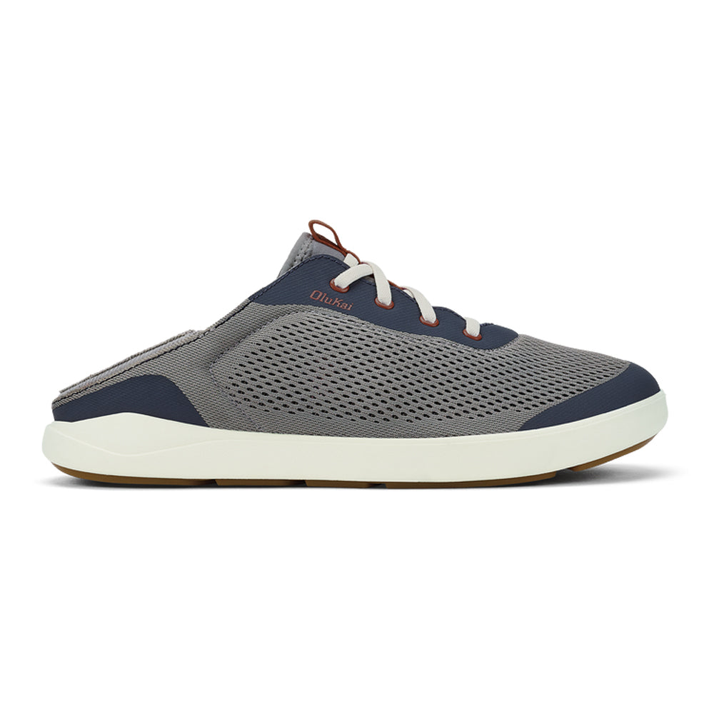 Olukai Moku Pae Mens Shoe AUDE-Ash-Trench Blue 12