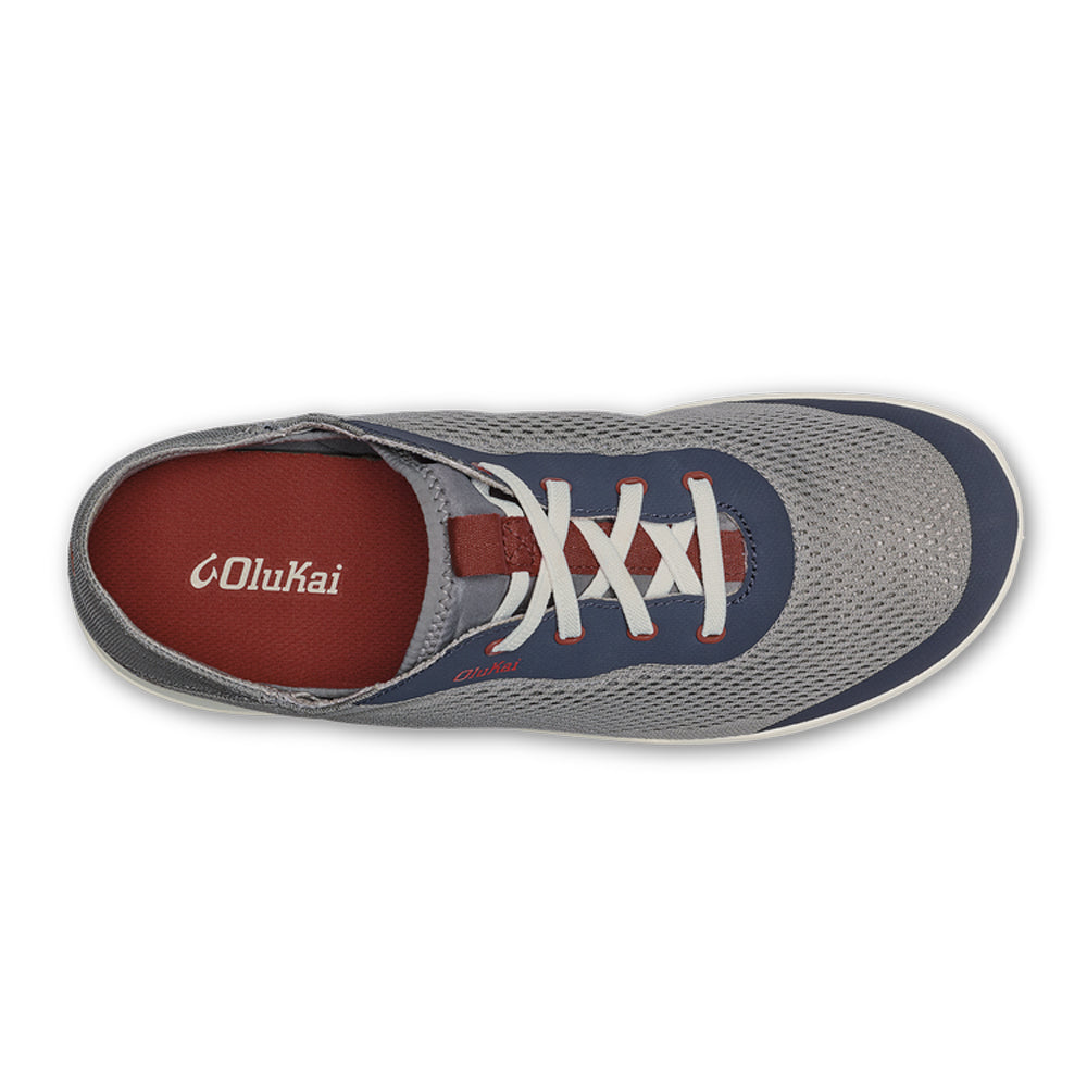 Olukai Moku Pae Mens Shoe AUDE-Ash-Trench Blue 14