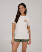 Salty Crew Optic Sea BF Tee OffWhite L