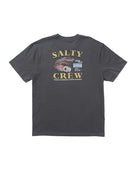 Salty Crew Lured Classic SS Tee Charcoal XL