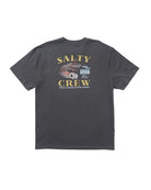 Salty Crew Lured Classic SS Tee Charcoal XXXL