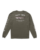 Salty Crew Bruce L/S Tee DustyOlive M