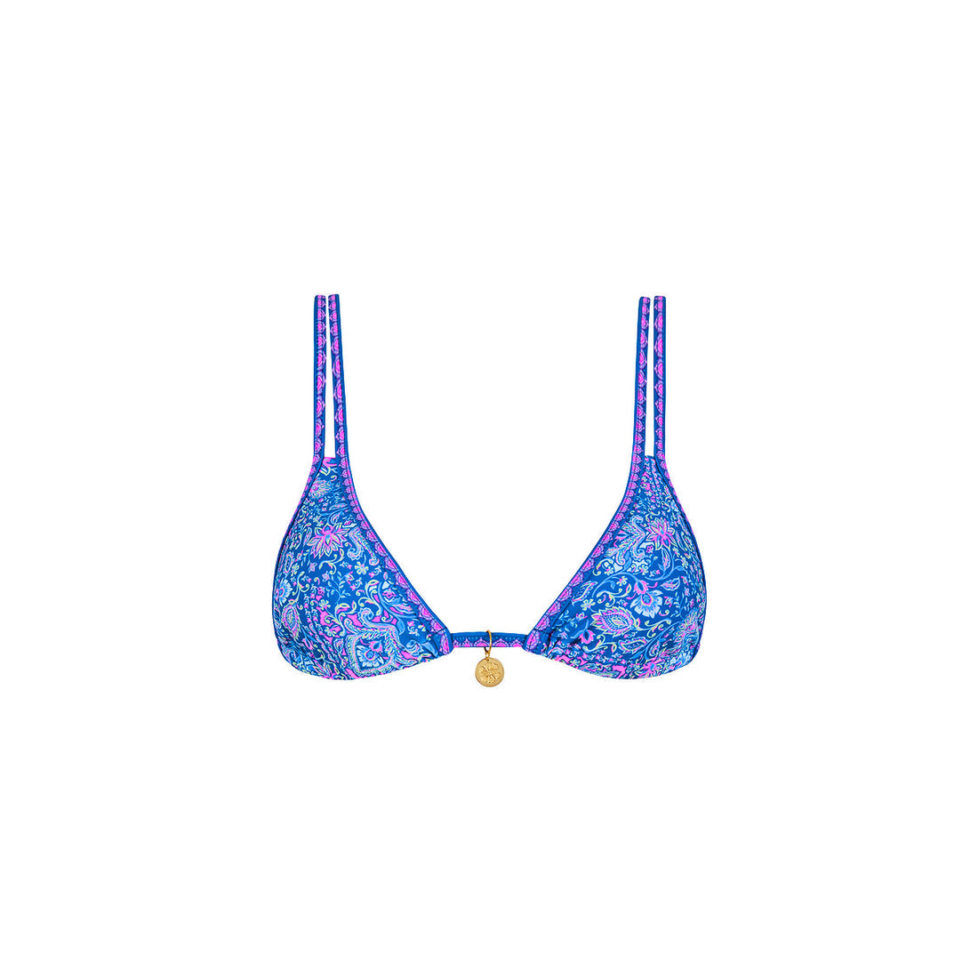 Kulani Kini Twin Strap Bralette Bikini Top LilacMoon S