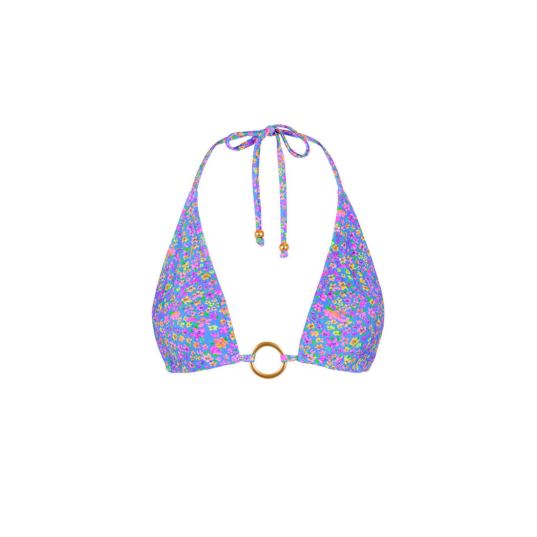 Kulani Kinis Ring Halter Top BubblegumBlossom XS
