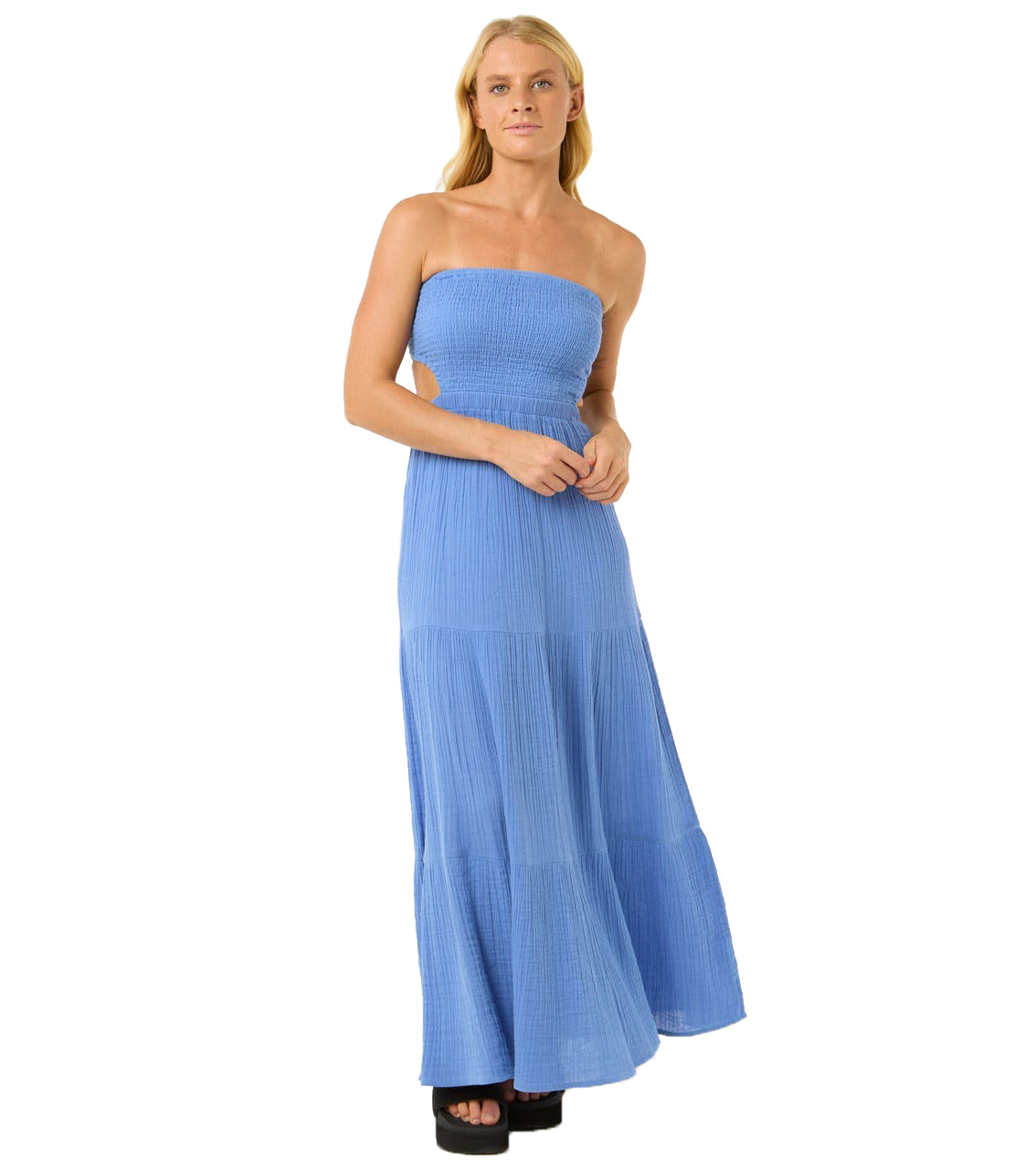 RIP CURL PREMIUM SURF MAXI DRESS 0070-Blue XS