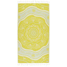 Sand Cloud Turkish Beach Towel Coraline Lime Regular