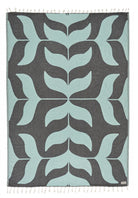 Sand Cloud Turkish Beach Towel GeoFluke Seaglass Large
